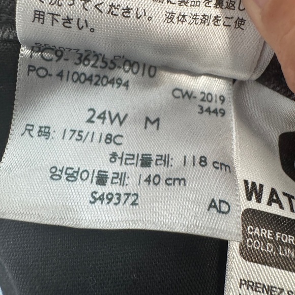 Levi's 711 Skinny Distressed Jeans Black - Picture 5 of 11